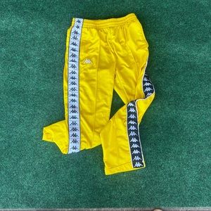Yellow Kappa track pants kill bill
